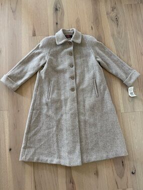 Vintage with tags Wool Coat